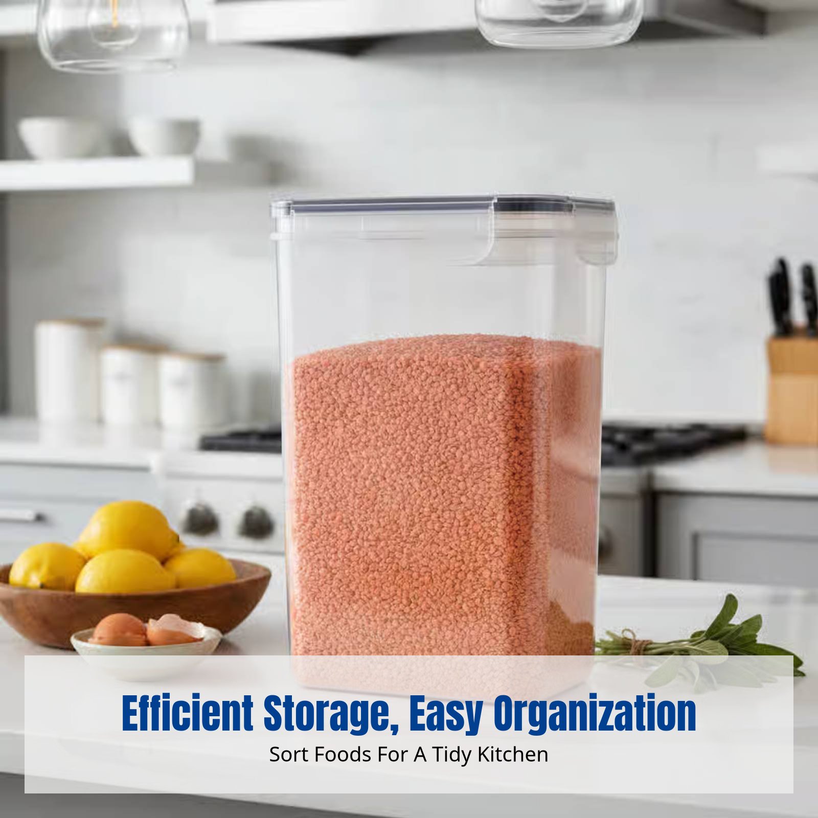 Food Storage Containers - Set Wadah Penyimpanan Makanan Kedap Udara,