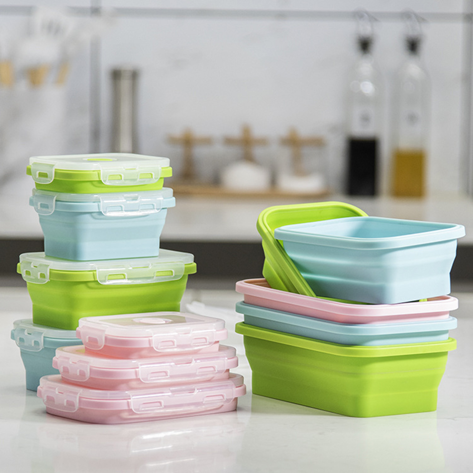 Food Storage Lunch Box - Kotak Makan Siang Silikon Food Grade,