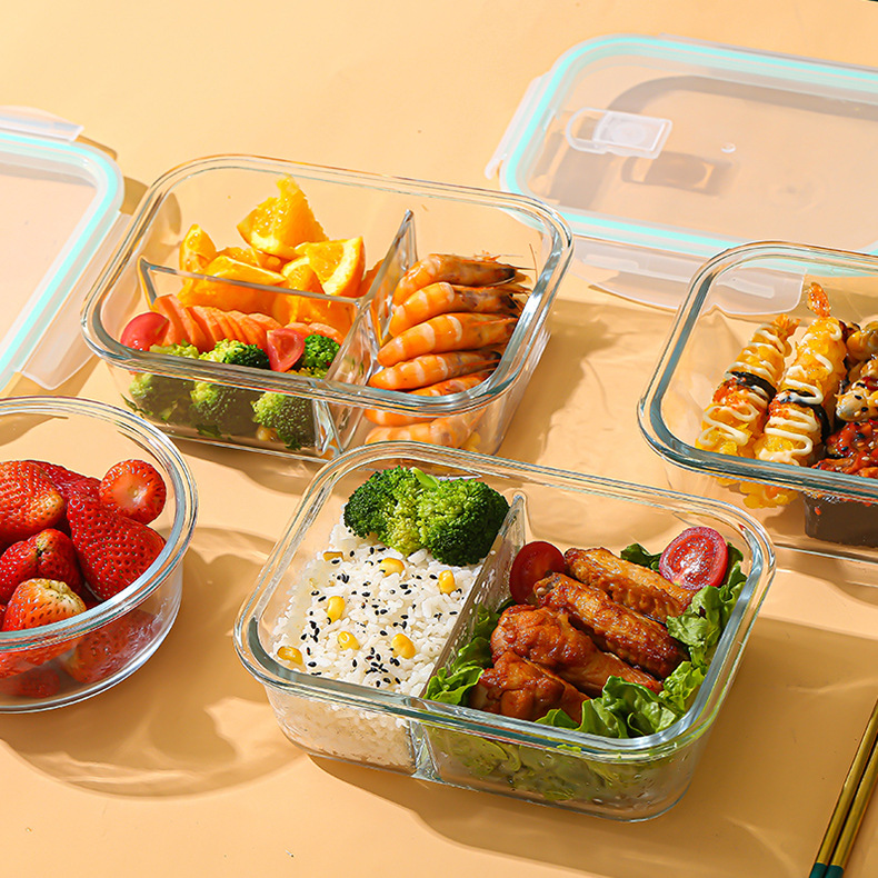 Food Storage Glass Jar - Kotak Penyimpanan Makanan Kaca Borosilikat Tinggi