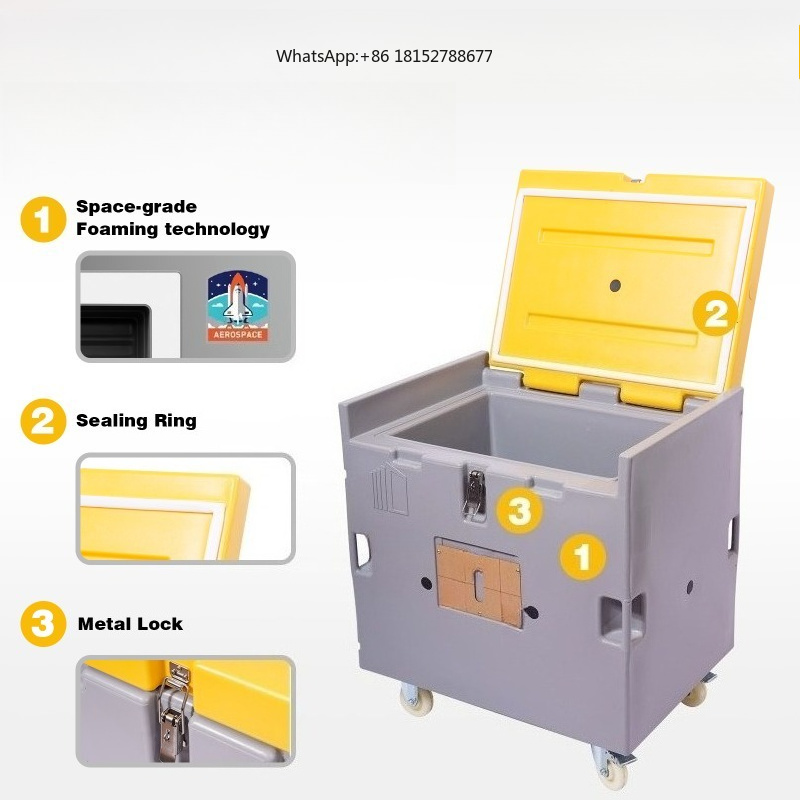 Food Storage Containers - Kotak Kontainer Berinsulasi Penyimpanan Es Kering