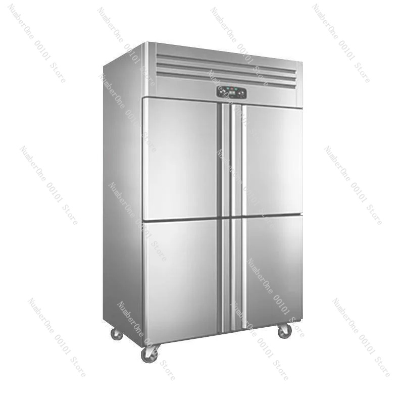 Food Storage In Restaurant - Lemari Pendingin Komersial 4 Pintu -