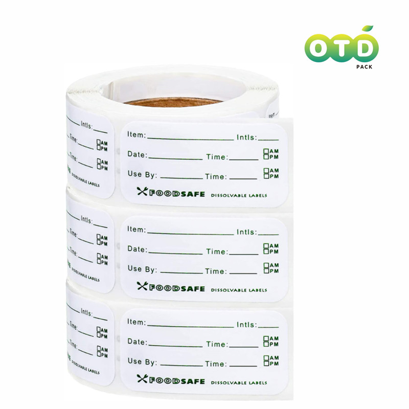 Food Storage In Restaurant - 300/Buah Label Penyimpanan Makanan Perekat Label
