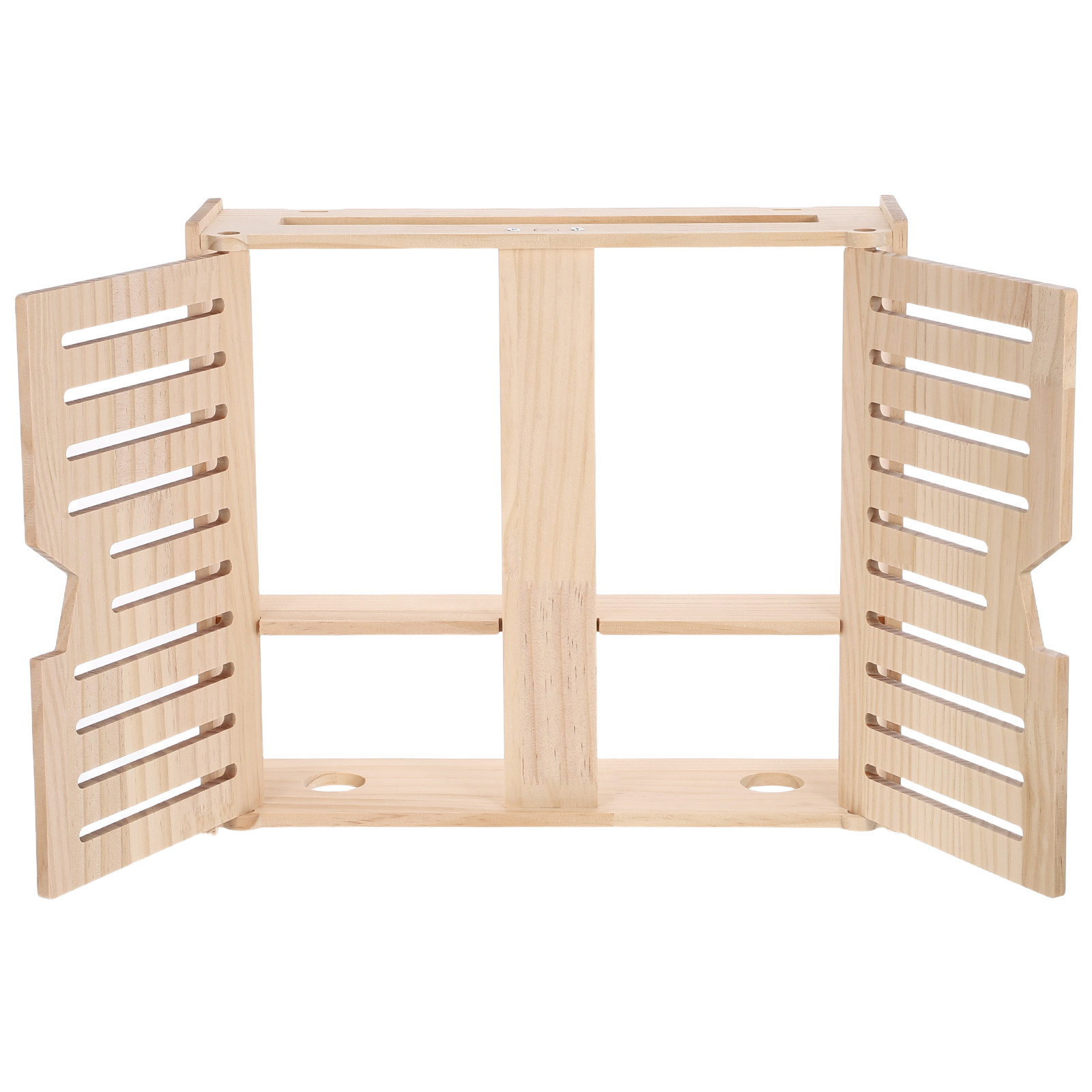 Food Storage Cabinet - Kabinet Penyimpanan Router Kayu Alami yang