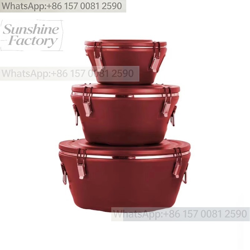 Best Food Storage - 【Terlaris】Wadah Makanan Termal Stainless Steel Multiukuran,