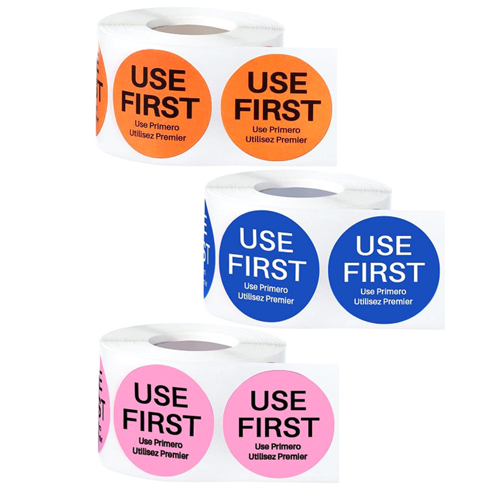 3 Rol Stiker Kontrol Persediaa - Food Storage In Restaurant ulasan dan harga