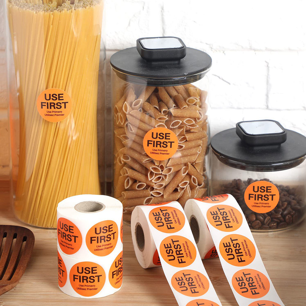 3 Rol Stiker Kontrol Persediaa - Food Storage In Restaurant ulasan dan harga