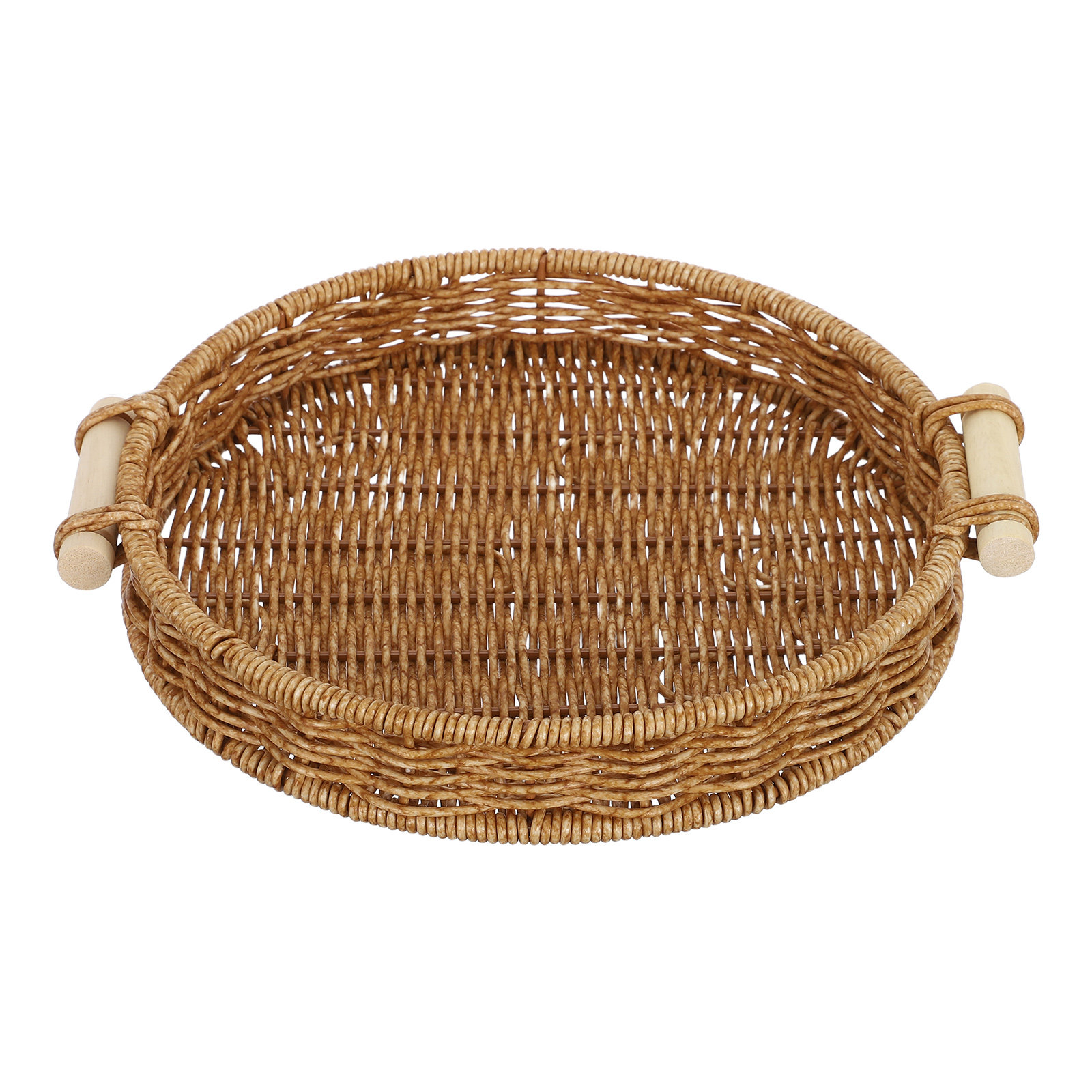 Keranjang Roti Rotan Imitasi 2 - Storage Food Tray ulasan dan harga