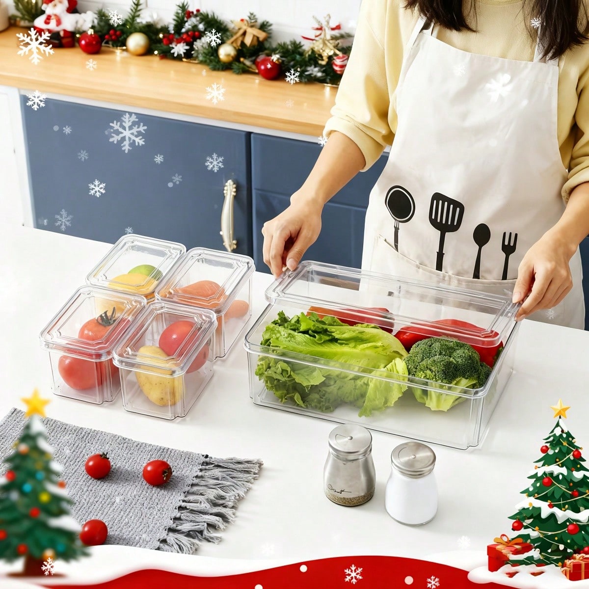 7/14 Paket Wadah Penyimpanan M - Food Storage Cabinet ulasan dan harga