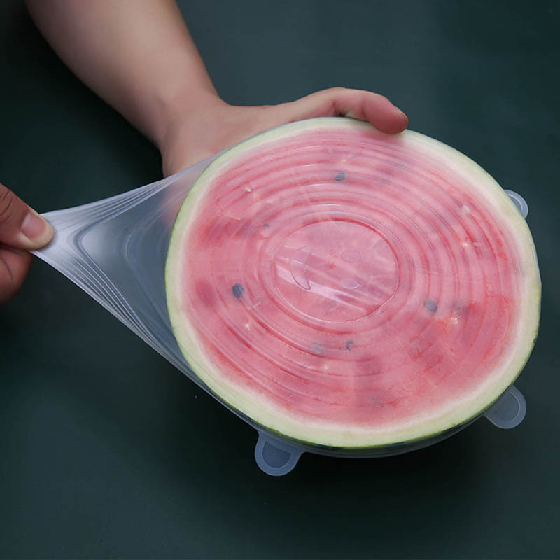 6 buah Tutup Silikon Elastis y - Silicone Stretch Lid ulasan dan harga