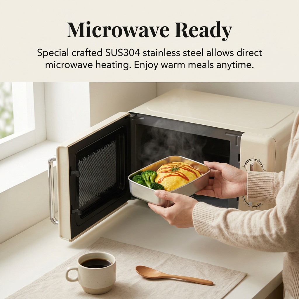 Kotak Bento Stainless Steel, K - Food Storage Underground ulasan dan harga