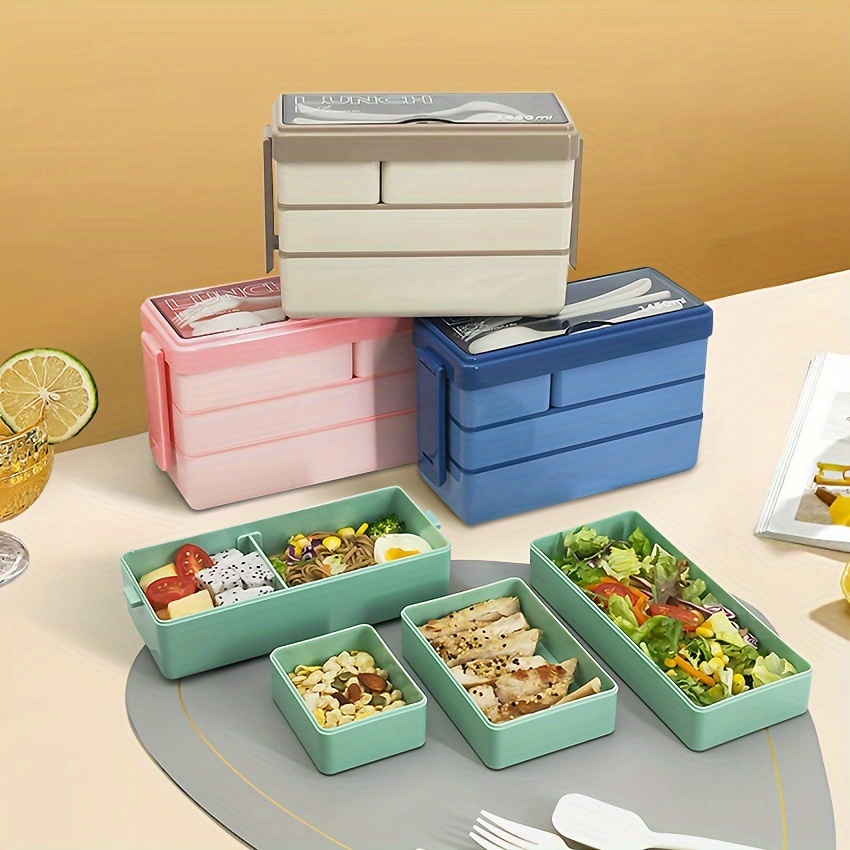 Kotak makan siang Bento 1450ML - Food Storage Made Easy ulasan dan harga