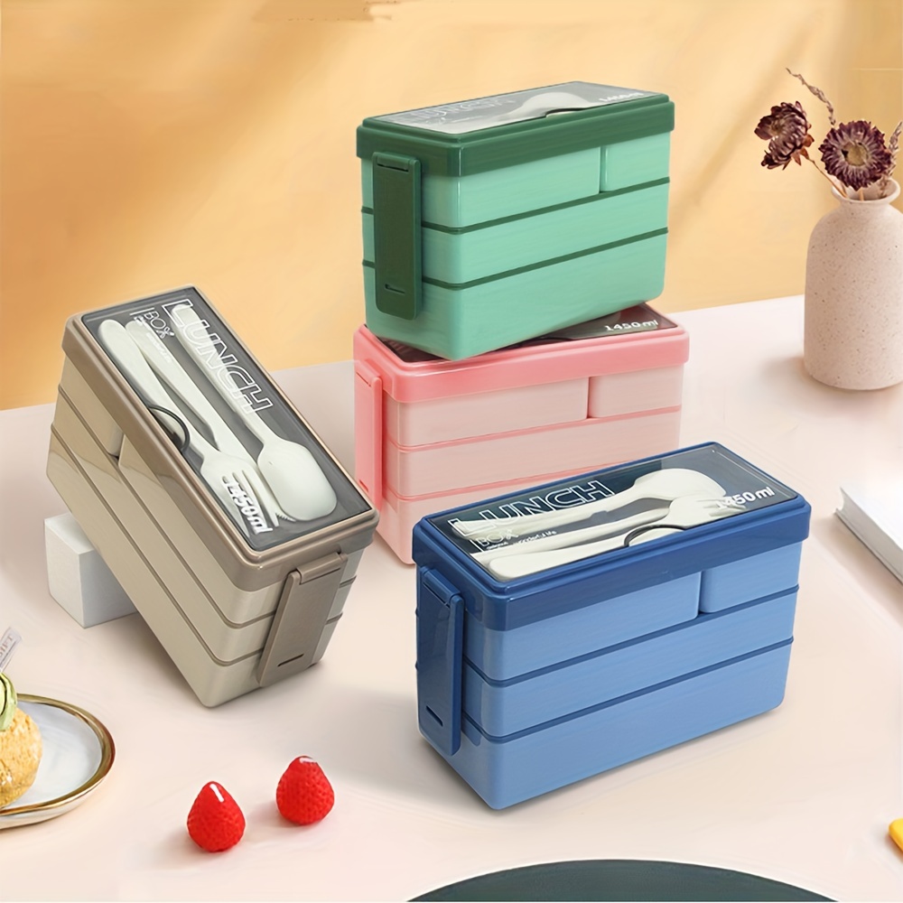 Kotak makan siang Bento 1450ML - Food Storage Made Easy ulasan dan harga