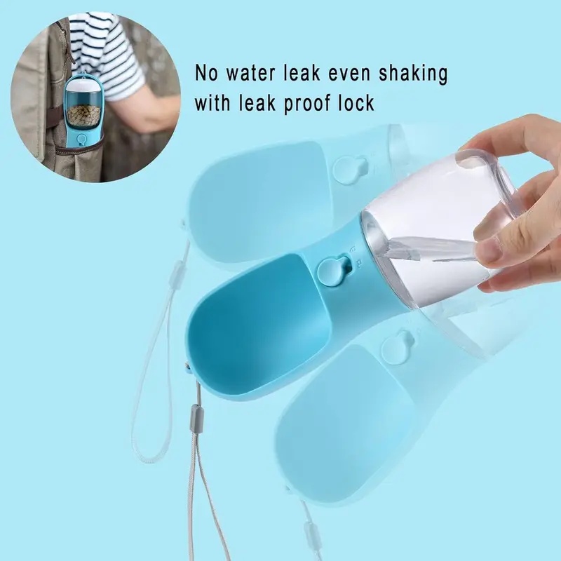 Botol Air Anjing dengan Wadah  - Food Storage Necessities ulasan dan harga