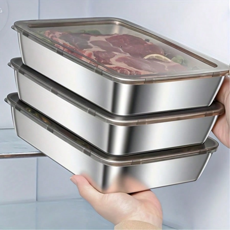 6pcs (3 Kotak + 3 Tutup) Set W - Food Storage Lunch Box ulasan dan harga