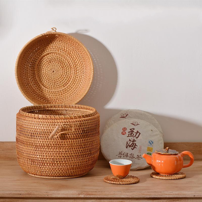 Kotak penyimpan teh rotan buat - Food Storage Underground ulasan dan harga