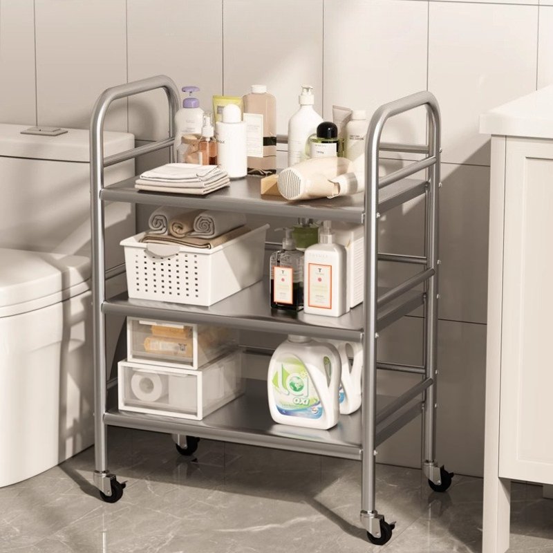 Troli Utilitas Stainless Steel - Food Storage In Restaurant ulasan dan harga