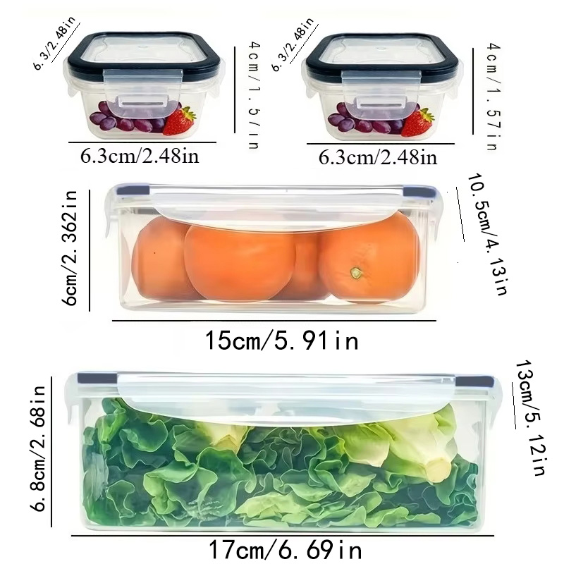 Set 8 Buah Termasuk 4 Wadah da - Food Storage Underground ulasan dan harga