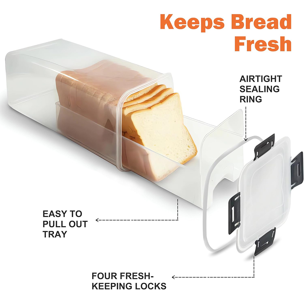 Wadah Penyimpanan Roti dengan  - Food Storage Airtight ulasan dan harga