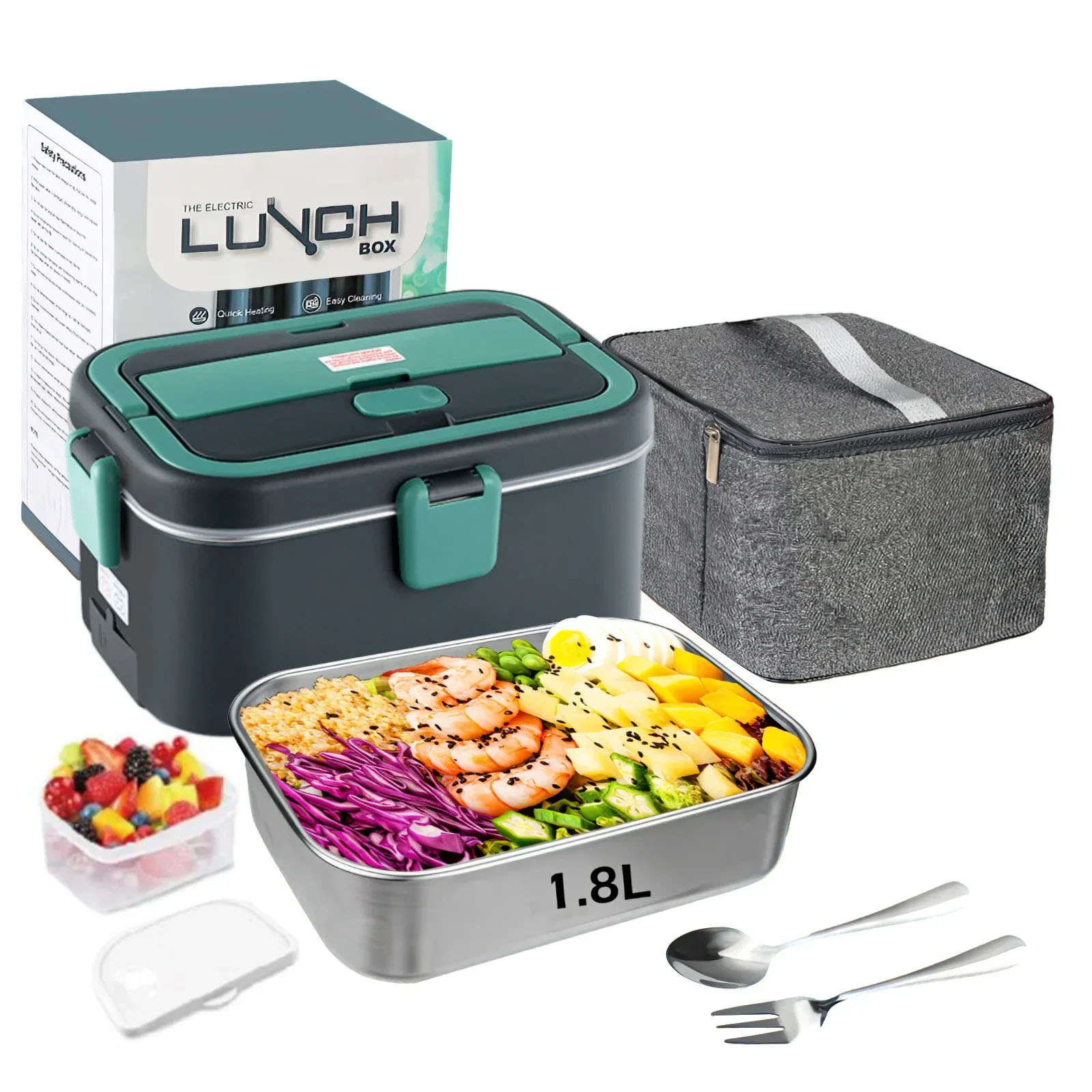 Kotak makan siang listrik, pen - Food Storage Warmer ulasan dan harga