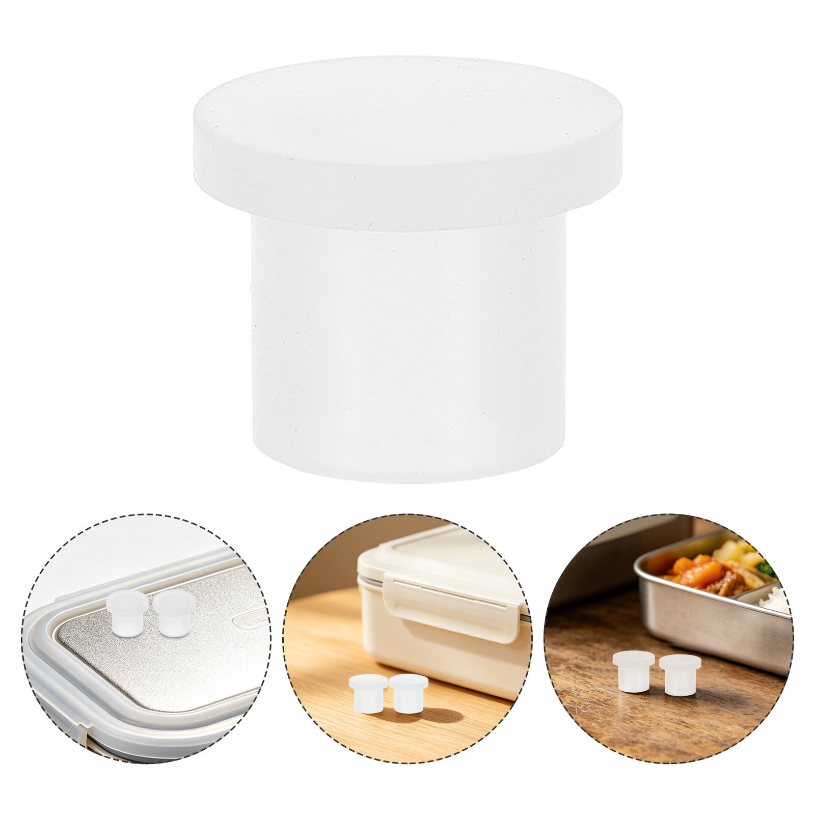 10 Buah Sumbat Ventilasi Silik - Food Storage Lunch Box ulasan dan harga