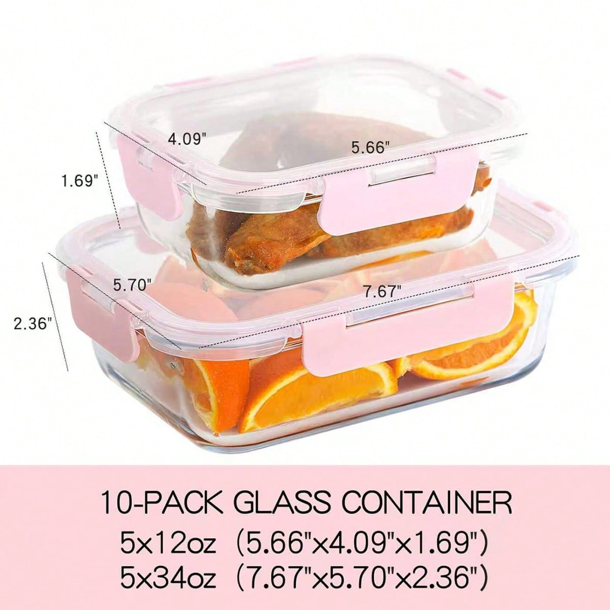 10 Wadah Makanan Kaca, Wadah P - Food Storage Glass Jar ulasan dan harga