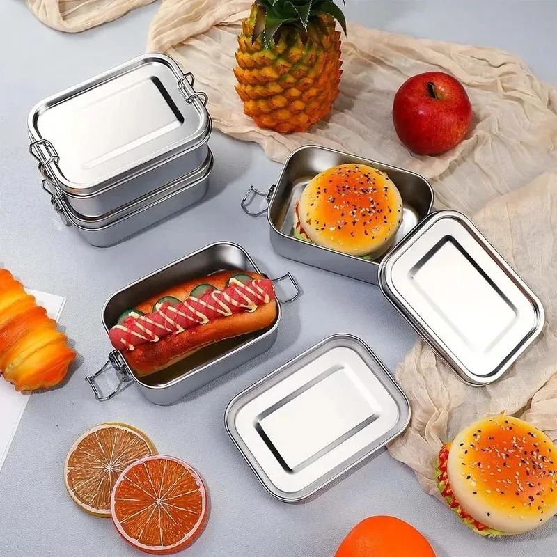 Kotak Makan Siang Baja Tahan K - Food Storage Underground ulasan dan harga