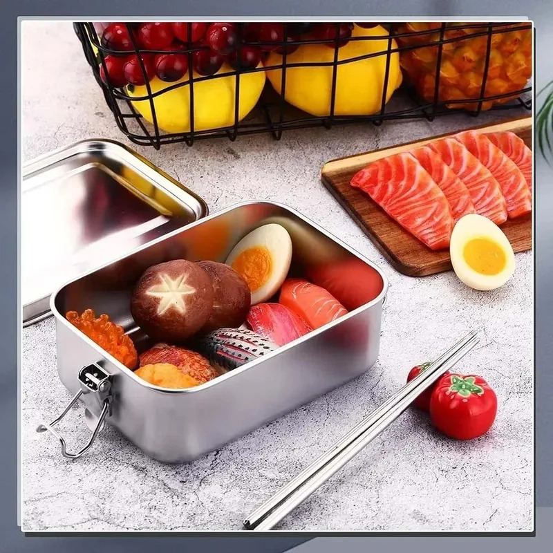 Kotak Makan Siang Baja Tahan K - Food Storage Underground ulasan dan harga