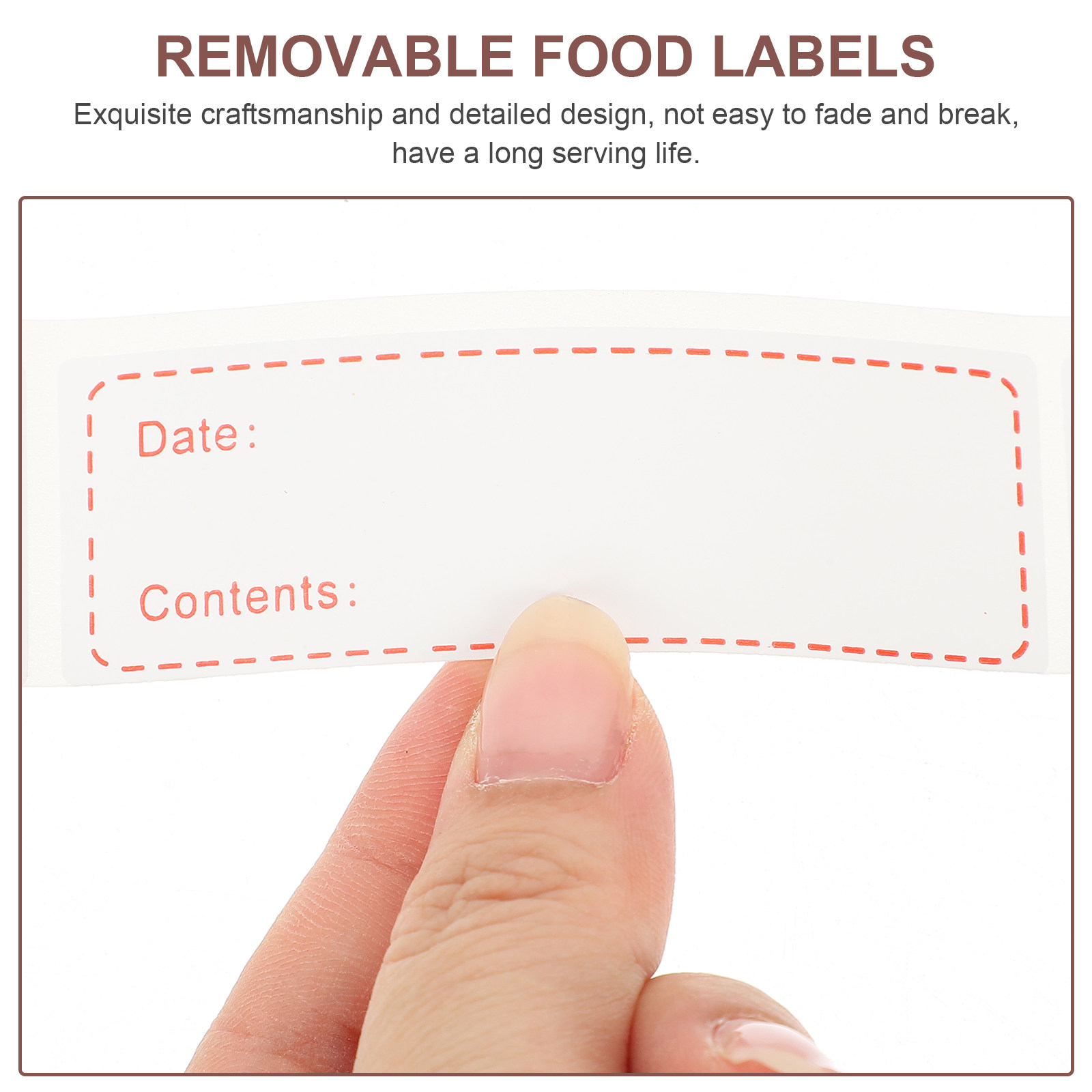 3 Gulungan Label Penyimpanan M - Food Storage In Restaurant ulasan dan harga