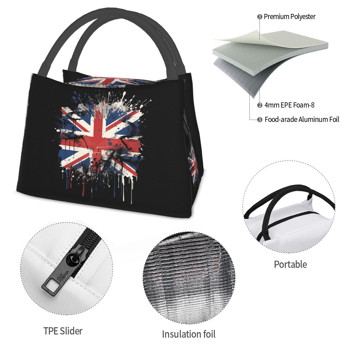 Bendera Union Jack dari Inggri - Food Storage Uk ulasan dan harga