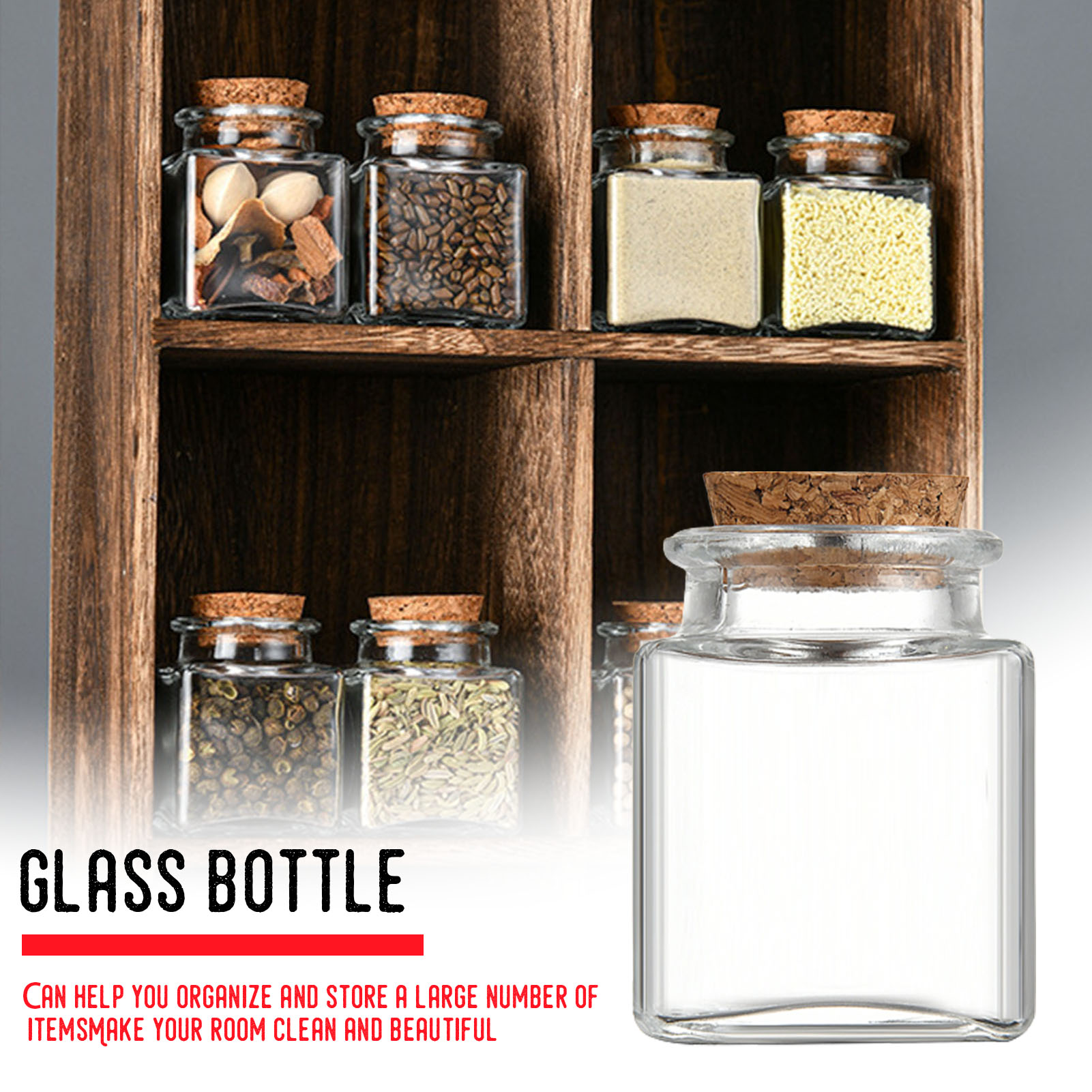 1/5/10 Buah Stoples Penyimpana - Food Storage Glass Jar ulasan dan harga