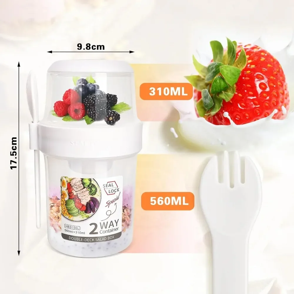 Cangkir Salad Cangkir Sarapan  - Food Storage Made Easy ulasan dan harga