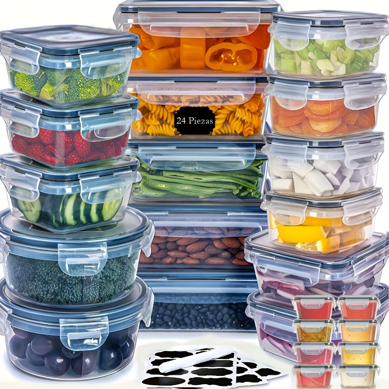 48PCS Set Wadah Penyimpanan Ma - Food Storage Airtight ulasan dan harga