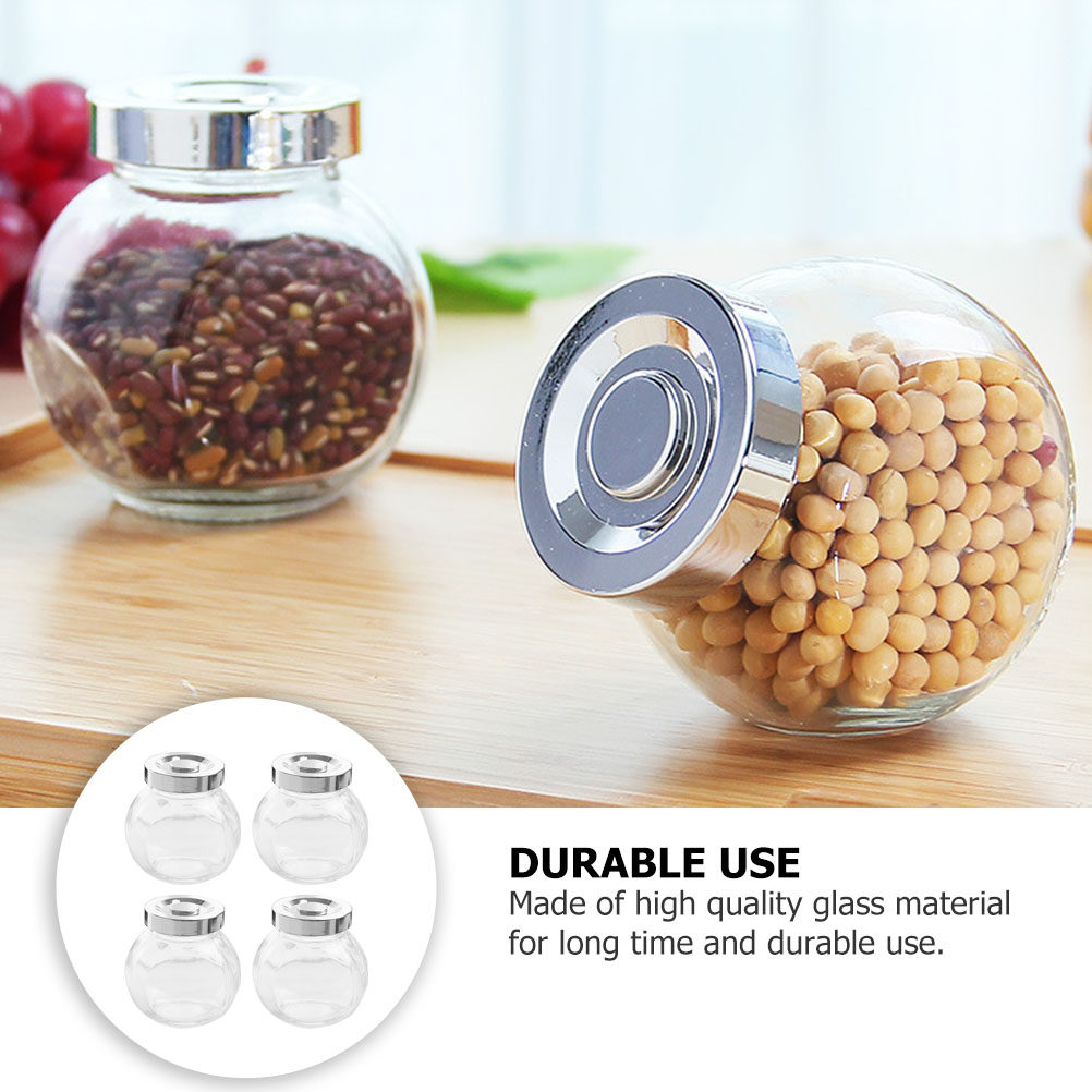8 Buah Stoples Penyimpanan Kac - Food Storage Glass Jar ulasan dan harga
