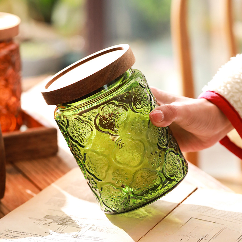 Toples penyimpanan dapur kaca  - Food Storage Glass Jar ulasan dan harga