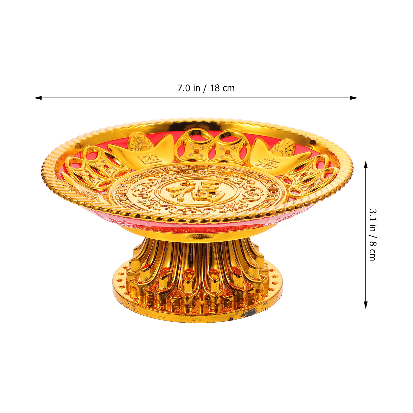 1Pcs Piring Persembahan Serbag - Storage Food Tray ulasan dan harga