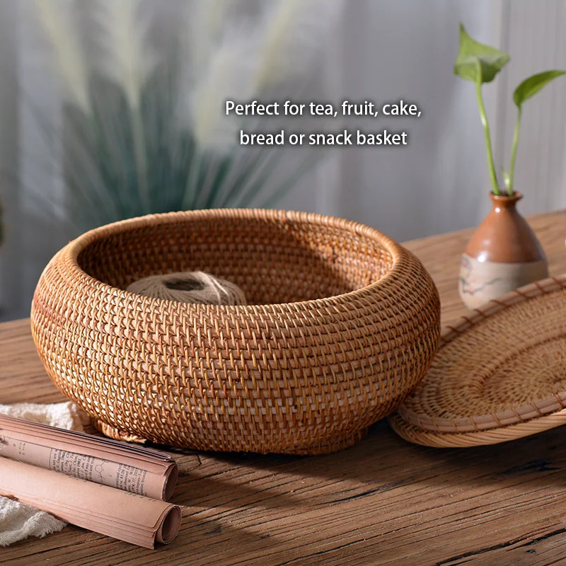 Kotak Penyimpanan Rotan Tenun  - Food Storage Made Easy ulasan dan harga