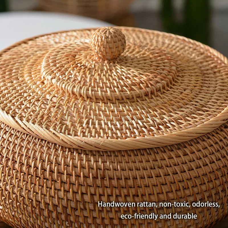 Kotak Penyimpanan Rotan Tenun  - Food Storage Made Easy ulasan dan harga