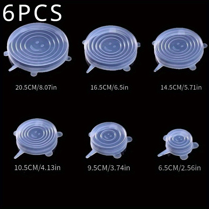 6-Pack Penutup Makanan Silikon - Silicone Stretch Lid ulasan dan harga