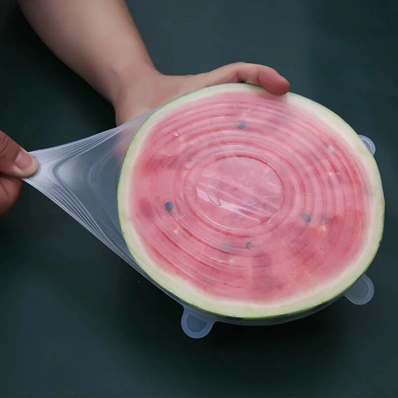 6-Pack Penutup Makanan Silikon - Silicone Stretch Lid ulasan dan harga