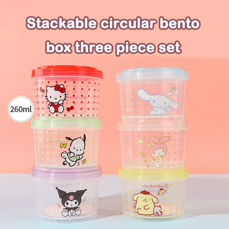 Set Kotak Bento Kitty 3 Buah W - Food Storage Underground ulasan dan harga