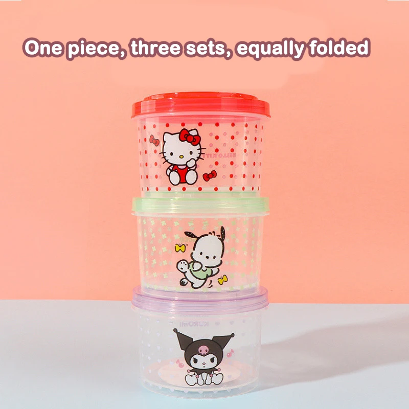 Set Kotak Bento Kitty 3 Buah W - Food Storage Underground ulasan dan harga