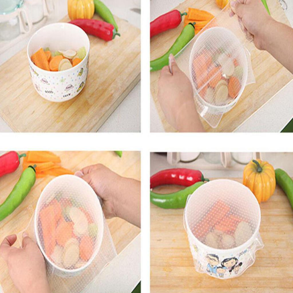 Set Tutup Silikon Elastis Tran - Silicone Stretch Lid ulasan dan harga